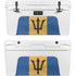 Barbados Flag Distressed YETI Tundra 75 Hard Cooler Skin
